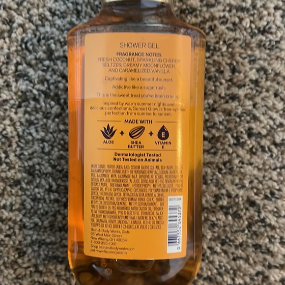 Bath & Body Works Bath & Body Bath Body Works Sunset Glow Shower